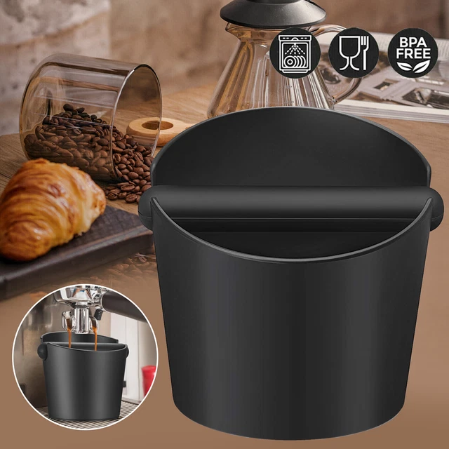 Rubber Coffee Knock Box Coffee Grounds Container Cafe Espresso Residue Knock Bin
