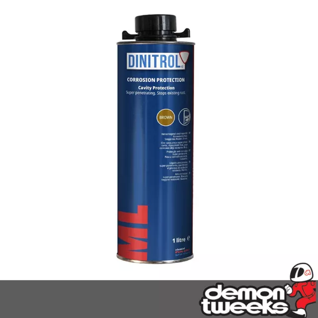 Dinitrol ML Penetrating Car Chassis Rust Proofing Cavity Wax - 1 Litre Can