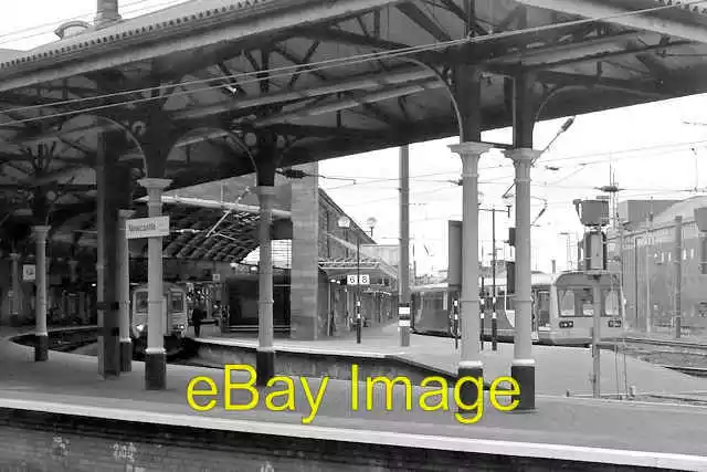 Photo 6x4 Newcastle Central Station, the Eastern End of Platform 3 Newcas c2016