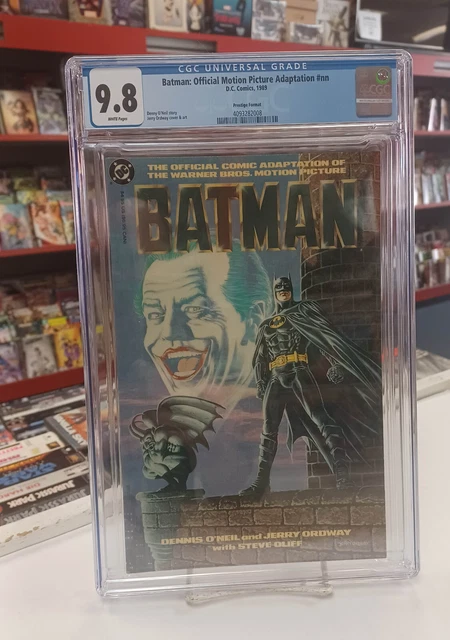 BATMAN MOVIE ADAPTATION (PRESTIGE FORMAT) (DC, 1989) CGC 9.8 ~ White Pages