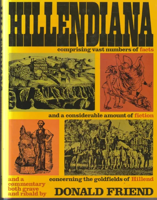HC/DJ , large format , HILLENDIANA by DONALD FRIEND , 1978