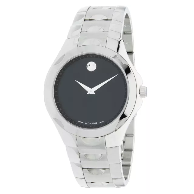 Movado 0606378 Men's Luno Black Museum Quartz Watch