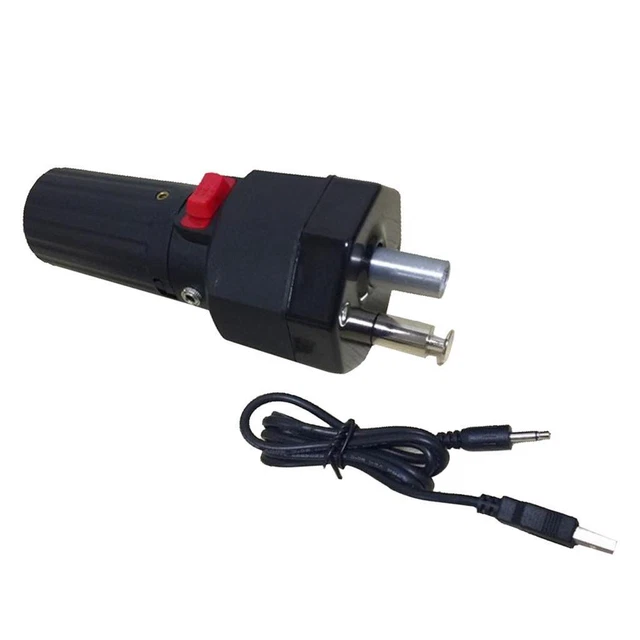 5V Barbecue Rotator Kleiner Motor Mit USB-Draht Grillofen Motor Schwarz
