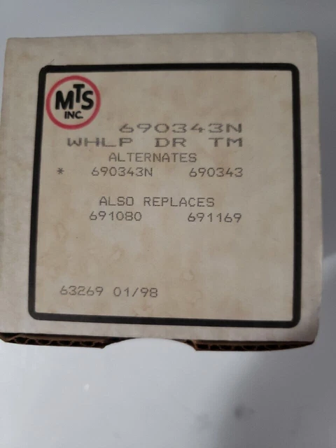 Whirlpool Dryer Timer 690343 (Box J)