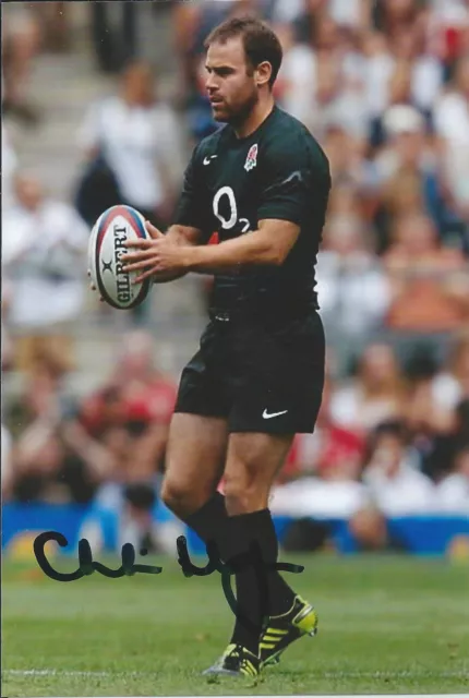 CHARLIE HODGSON - Hand Signed 6x4 Photo - Saracens Sale Sharks England - Rugby