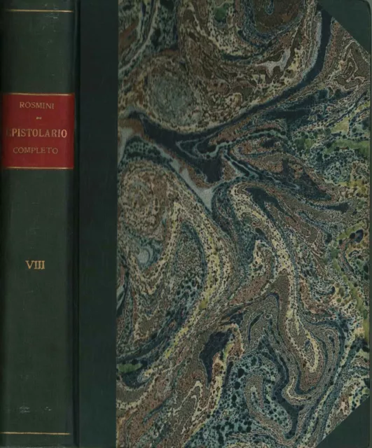 Epistolario completo, Volume VIII: 1841-1844 - Antonio Rosmini-Serbati [1905]