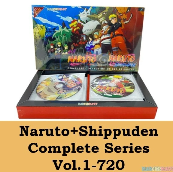 DVD ENGLISH DUBBED Naruto+Shippuden Complete Series Vol.1720End FREE