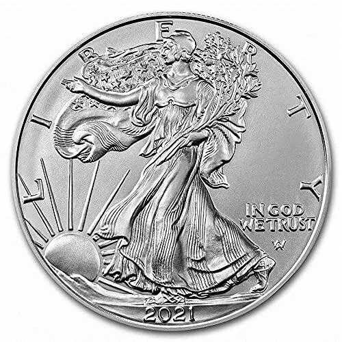 2021 American Silver Eagle Type 2 .999 Fine Silver Dollar Uncirculated US Mint
