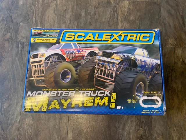 Scalextric monster truck mayhem set on sale
