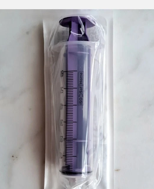 ISOSAF ENFIT ENTERAL Single Use 60ml Syringes x100 sterile sealed NEW