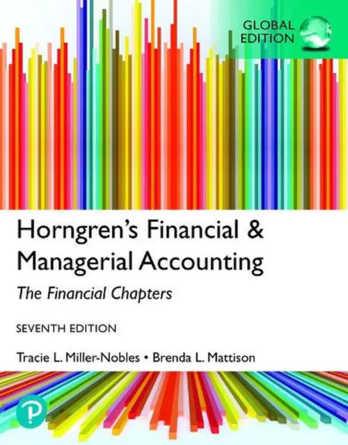 Horngren's Financial & Management Accounting, Die Finanzkapitel, globale Ausgabe