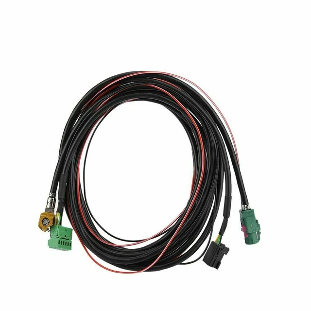 Car Play MDI USB AUX Switch Control AMI Adapter Plug Harness For VW Golf MK7