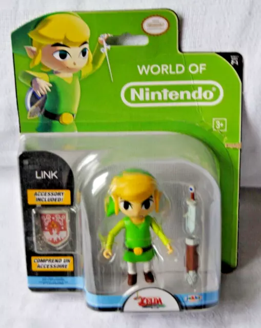 OFFICIEL FIGURINE Zelda World Of Nintendo Link Bouclier Windwaker Hd EUR  29,00 - PicClick FR