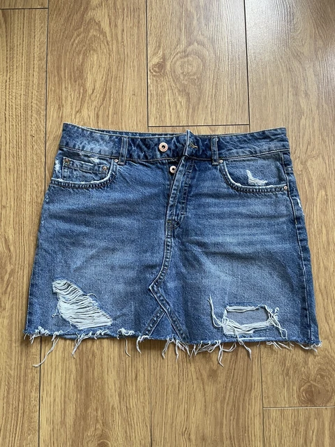 Zara Denim Mini Skirt Size M. Box1 Zara Denim Mini Skirt Size M. Box1
