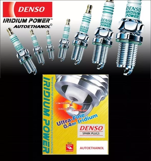 Denso Iridium Power Spark Plug Set Ikh24X1 Racing Plug