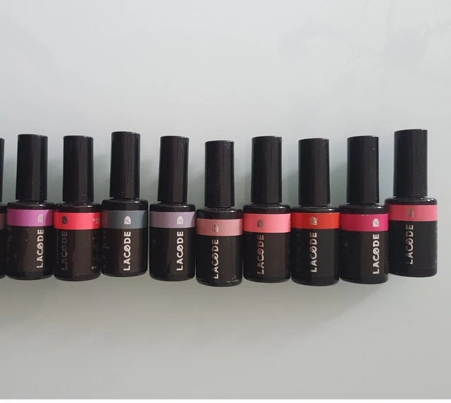 Nail Code Lacode Nagellack Gel Lack 9 Stück