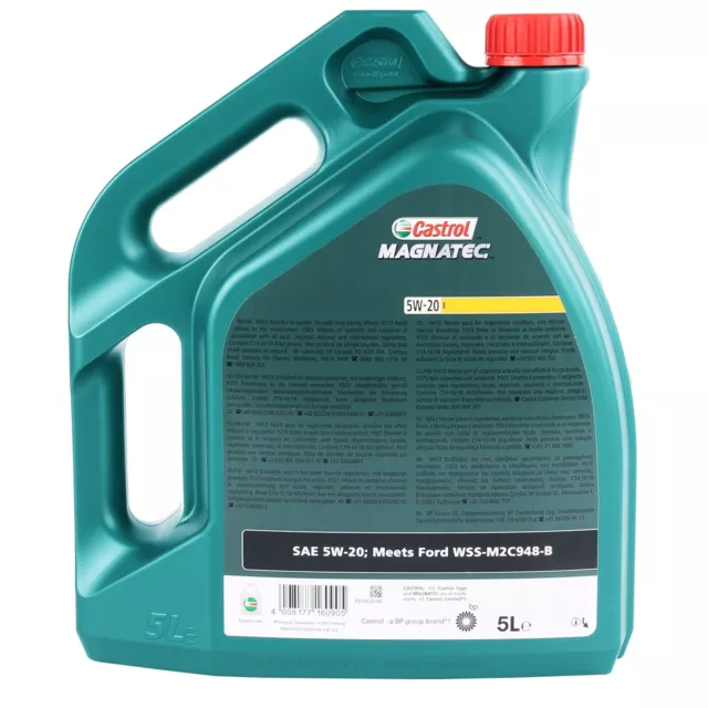 5L Castrol Magnatec Professional E 5W-20 Eco Boost Ford Öl Wss-M2C948-B 5W20 2