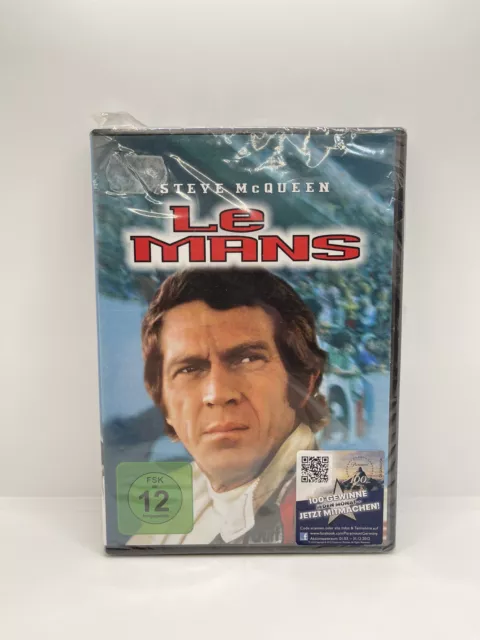 LE MANS  (1971) - Steve McQueen | DVD | Neu,OVP  ✅ USK:12 |#K11