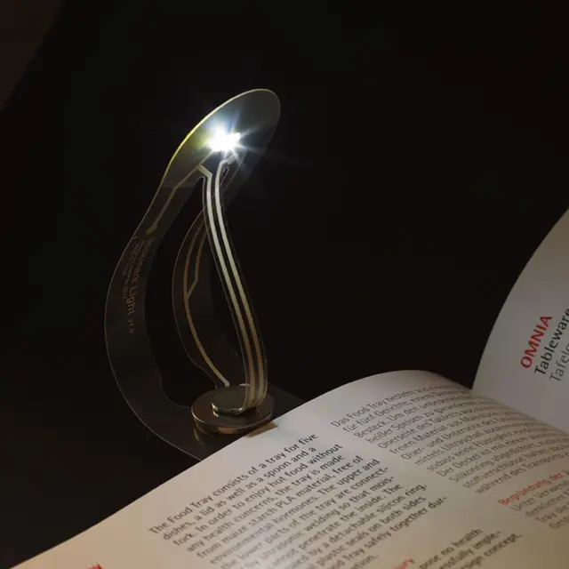 Bookmark Lamp Folding Flexible Book Lights Eye Protection Reading Night Light