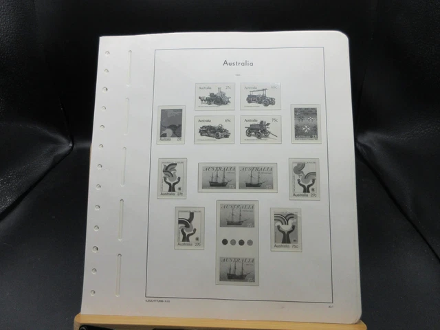 Australia Lighthouse Pages 1983-1999, 99p Start, alle abgebildet