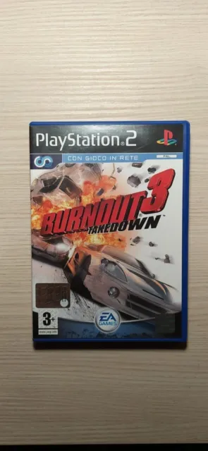 Burnout 3: Takedown - PlayStation 2 PS2 PAL Ita - Con manuale