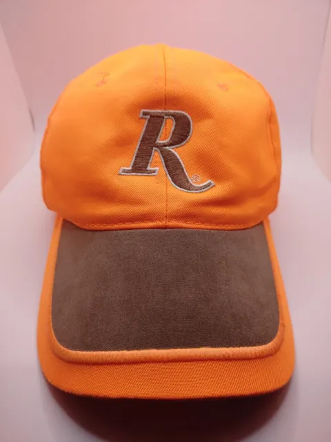 Remington Orange Hat Outdoor Hunting Hook & Loop