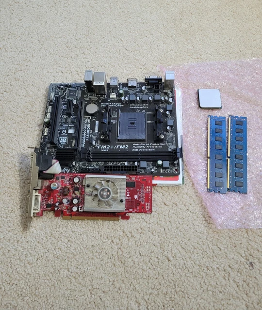 Combos de CPU y placas base, Componentes/piezas ordenador