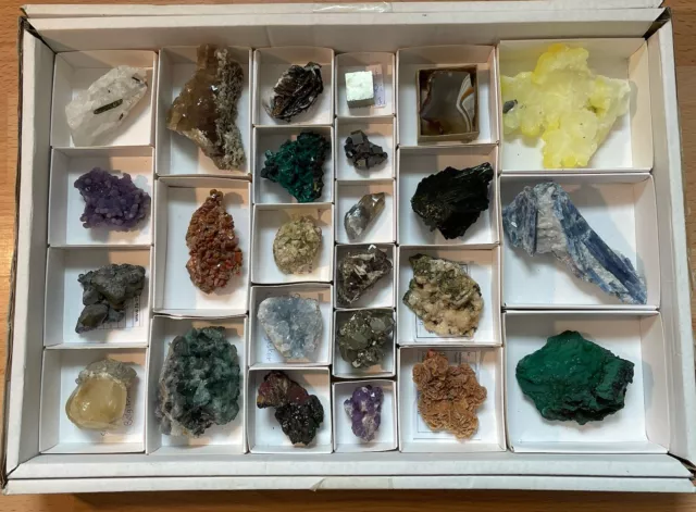 Mineraliensammlung Konvolut Lot Verschiedene Mineralien aus aller Welt 11💎⚒💎