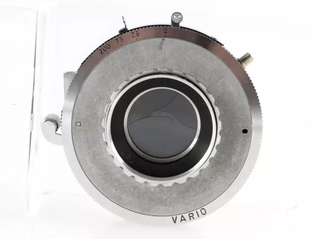 Gauthier Vario Verschluss Shutter Kameraverschluss mit Ø 30mm Gewindeanschluss