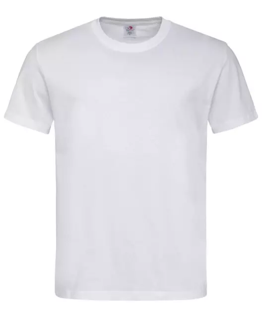 MAGLIETTA T-SHIRT TSHIRT Maniche Corte UOMO DONNA UNISEX BIANCA BIANCO WHITE