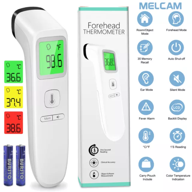 Infrared Forehead Thermometer, in-Ear Thermometer for Adults, Baby and Kids US