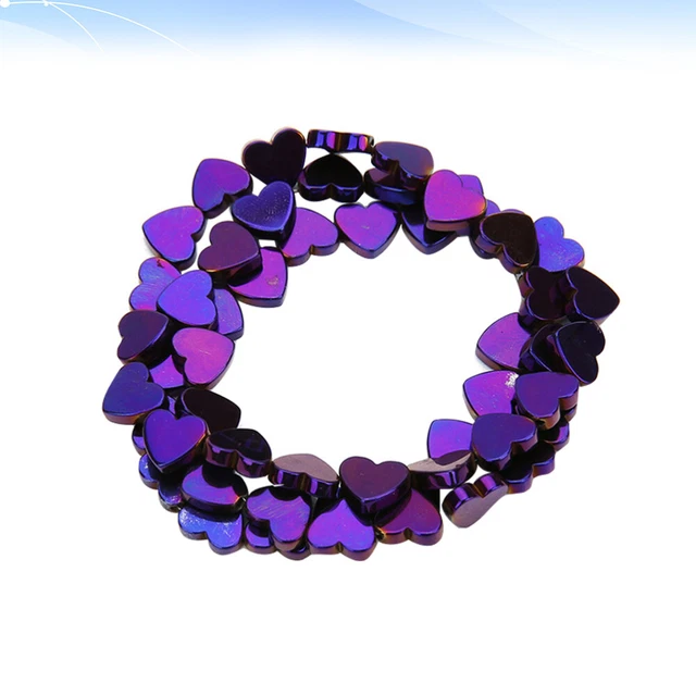 Heart Beads Loose Beads Necklace Stack Bracelets Bead Bracelets Multi-layer