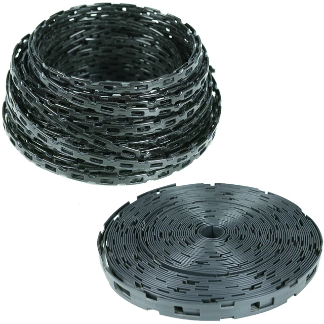 GROUNDMASTER 25M CHAINLOCK Heavy Duty Inter-Locking Tree Tie Strapping ...