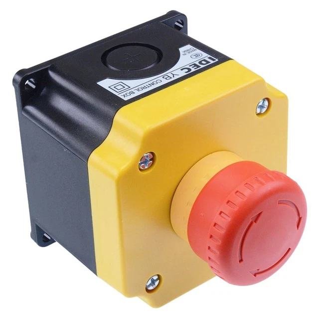 IDEC 22MM EMERGENCY Stop Switch EStop Control Box Station 2NO1NC 41.