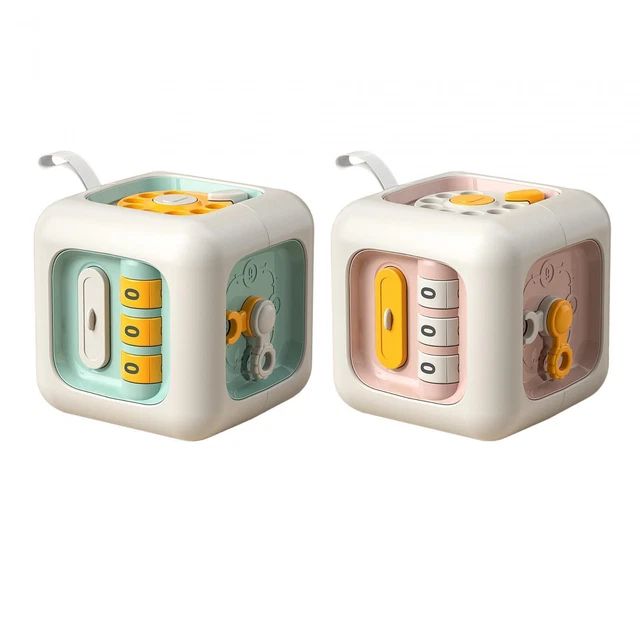 Jouet cube d'activité 6 en 1, jouets d'interaction, centres de jeux pour