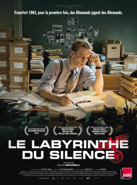 Affiche De Cinéma Originale 120 X 160 LE LABYRINTHE DU SILENCE