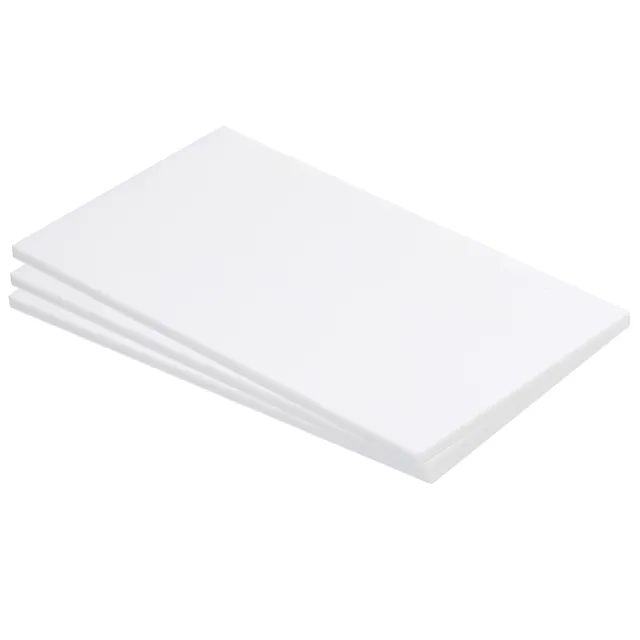 ABS Plastic Sheet 7" x 4" x 0.2" ABS Styrene Sheets White 3 Pcs