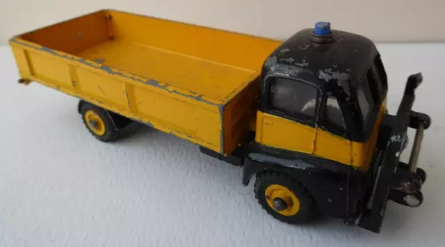 Vintage Dinky Supertoys 958 Snow Plough Guy Van Black & Yellow 1960s Original!!!