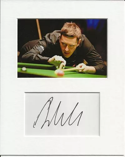 Ricky Walden snooker genuine authentic autograph signature and photo AFTAL COA