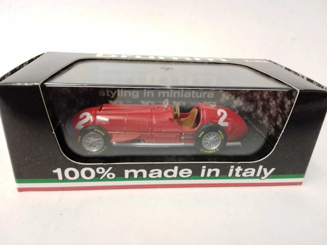 Miniature FERRARI 375 F1 2 ASCARI GRAND PRIX ITALIE 1951 1ER 1/43