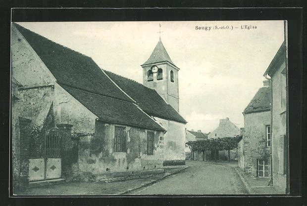 CPA Seugy, L´Eglise