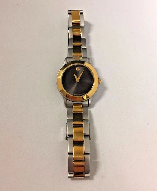 Women's New Movado gold tone 84.e1.822.2