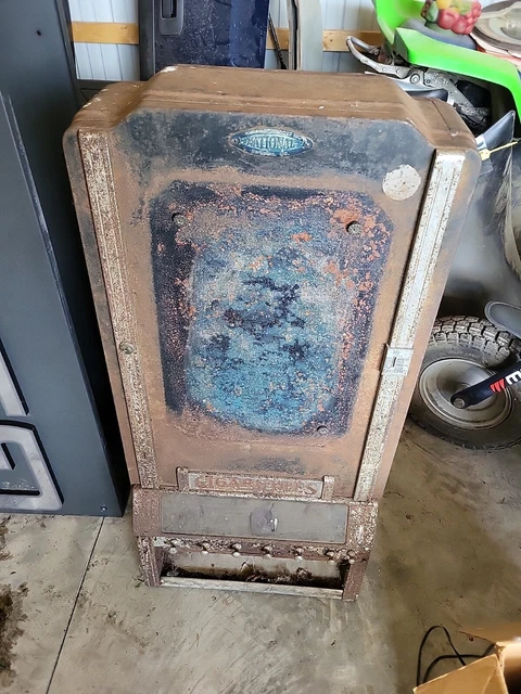 VINTAGE 1920S 30S Art Deco National Cigarette Vending Machine $400.00