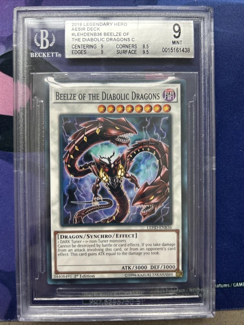 yugioh beelze of the diabolic dragons deck Beelze of the Diabolic Dragons [LCKC-EN071] Secret Rare – Galaxy Games LLC main image 1