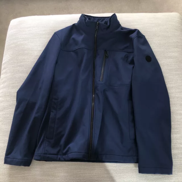 Calvin Klein Mens Jacket Blue (Size: Large)