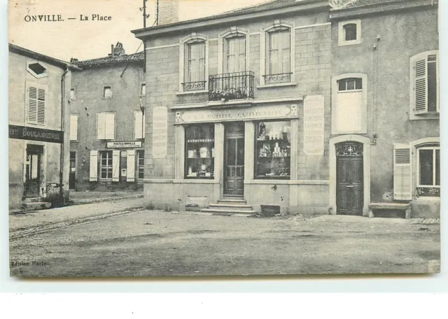 ONVILLE - La Place - Magasin A la Bonne Lorraine - 9198