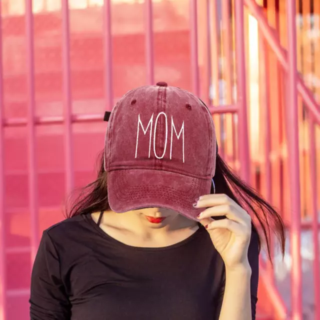 Chapeau de baseball brodé pour maman, cadeau de fête des mères pour le