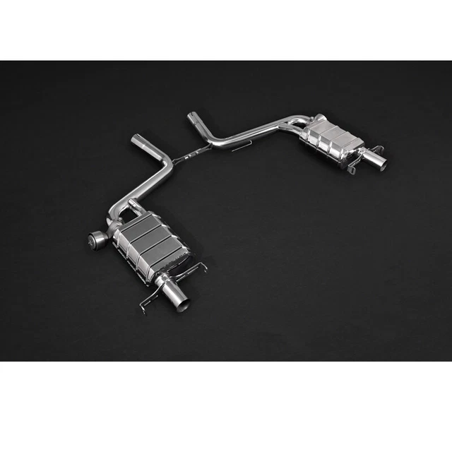 Capristo Mercedes S63 AMG (W222) 4.0 V8 BiTurbo Valved Exhaust + Pipes & CES-3