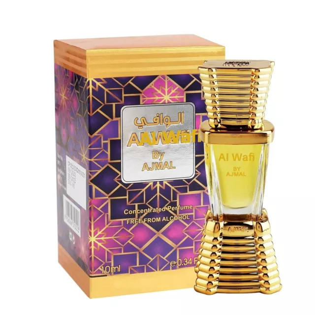Ajmal Al Wafi Concentrated Spicy & Floral Fragrance , oriental attar oil, 10 ml.