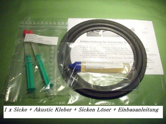 Kit De Réparation Haut-parleur Pour Bose 301 Série 1 – 8 Pouces – Trans Western Goods – Neuf